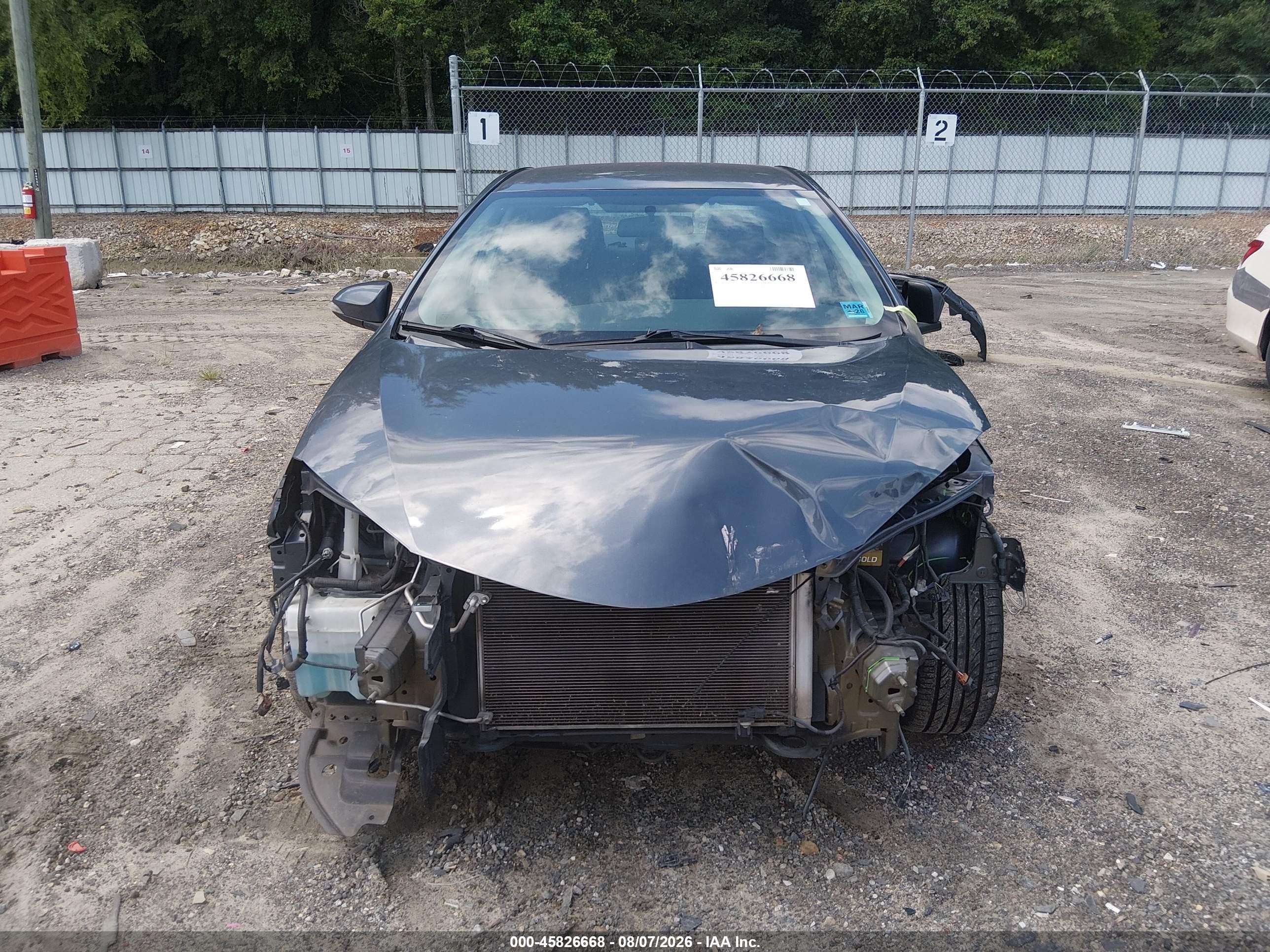2014 Toyota Corolla S Plus Blue vin: 5YFBURHE2EP156877