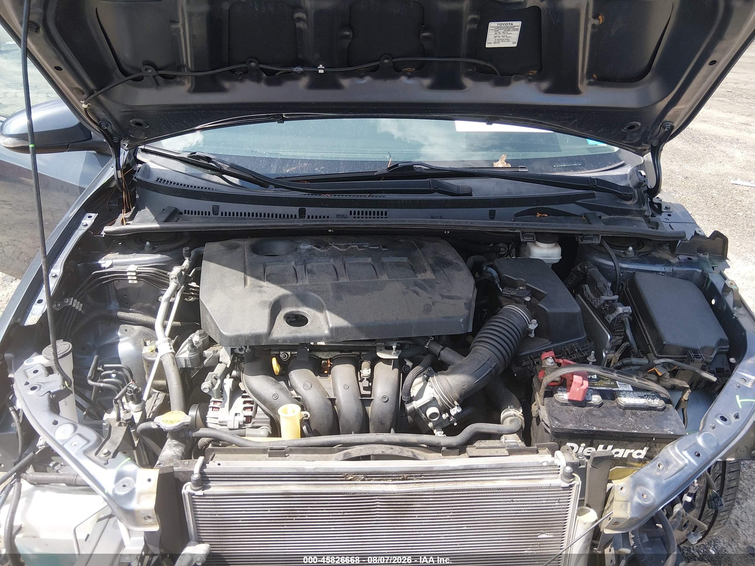 2014 Toyota Corolla S Plus Blue vin: 5YFBURHE2EP156877