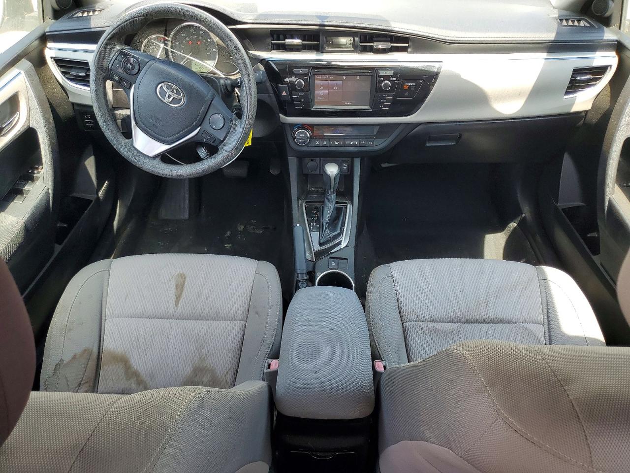 2014 Toyota Corolla Le White vin: 5YFBURHE2EP159374