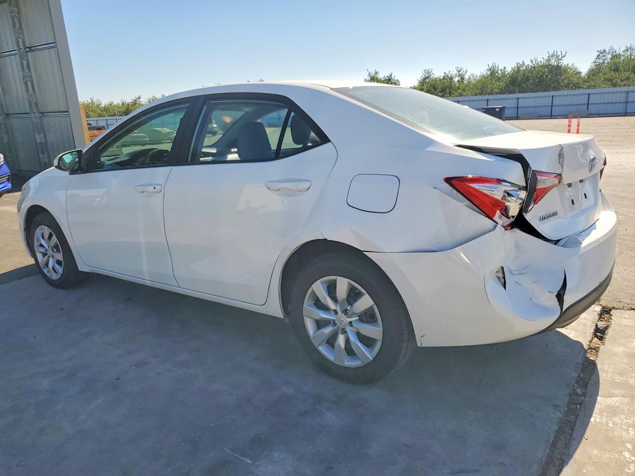 2014 Toyota Corolla Le Белый vin: 5YFBURHE2EP161562