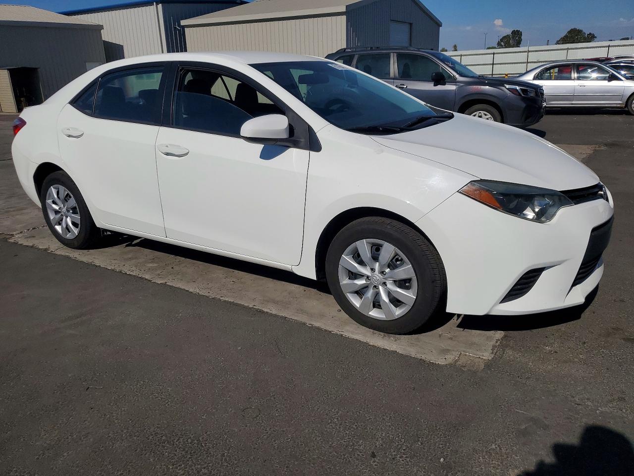 2014 Toyota Corolla Le Белый vin: 5YFBURHE2EP161562