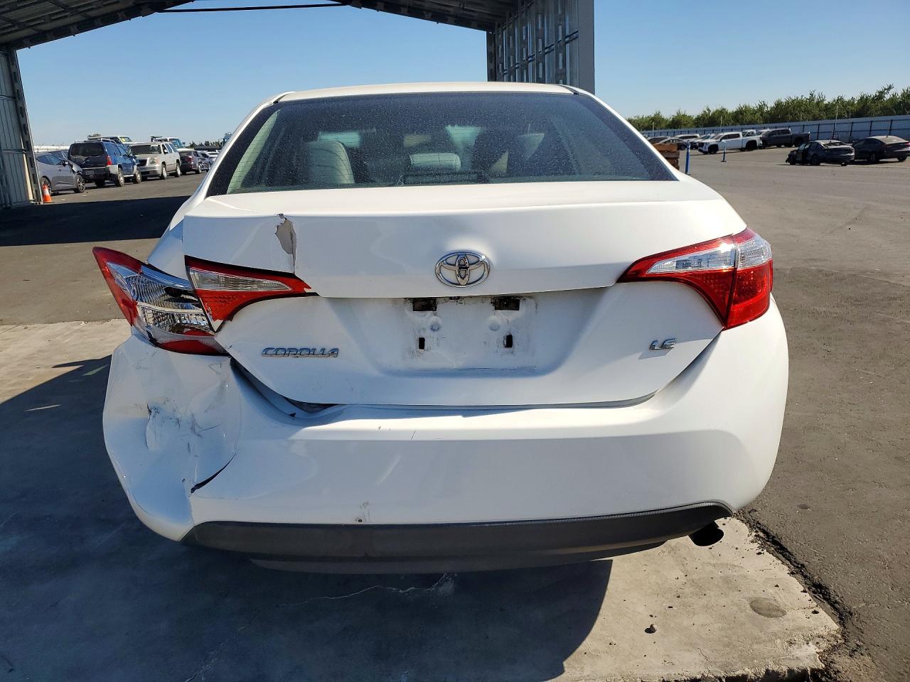 2014 Toyota Corolla Le Белый vin: 5YFBURHE2EP161562