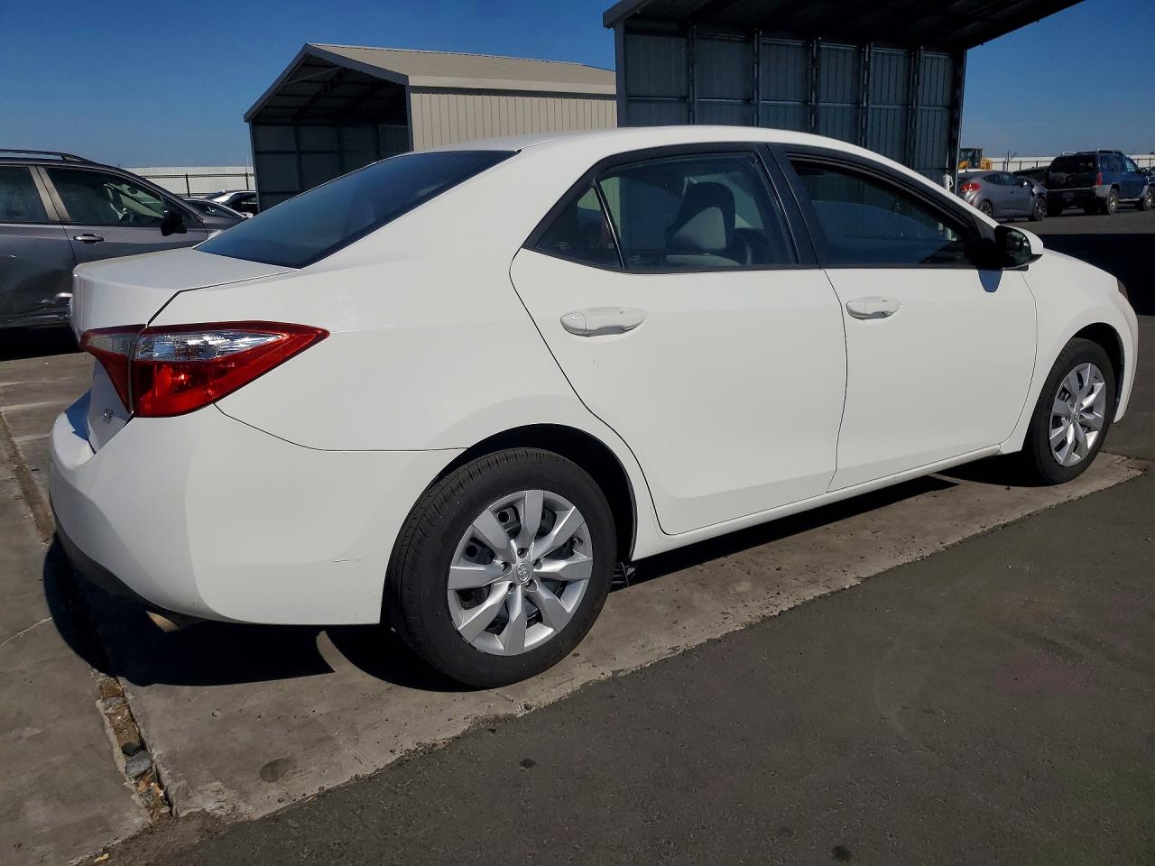 2014 Toyota Corolla Le Белый vin: 5YFBURHE2EP161562