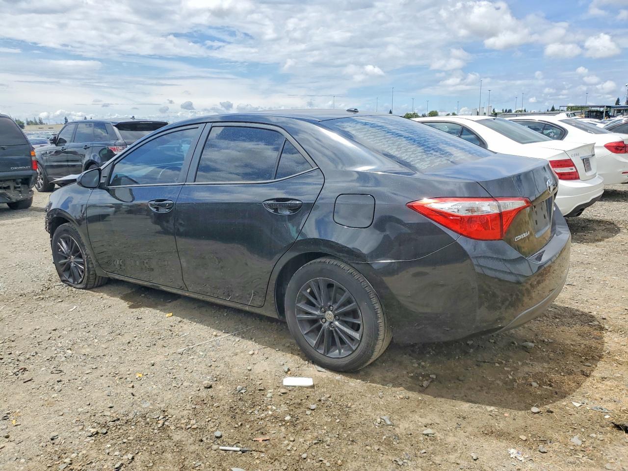 2014 Toyota Corolla Le Plus Black vin: 5YFBURHE2EP172884