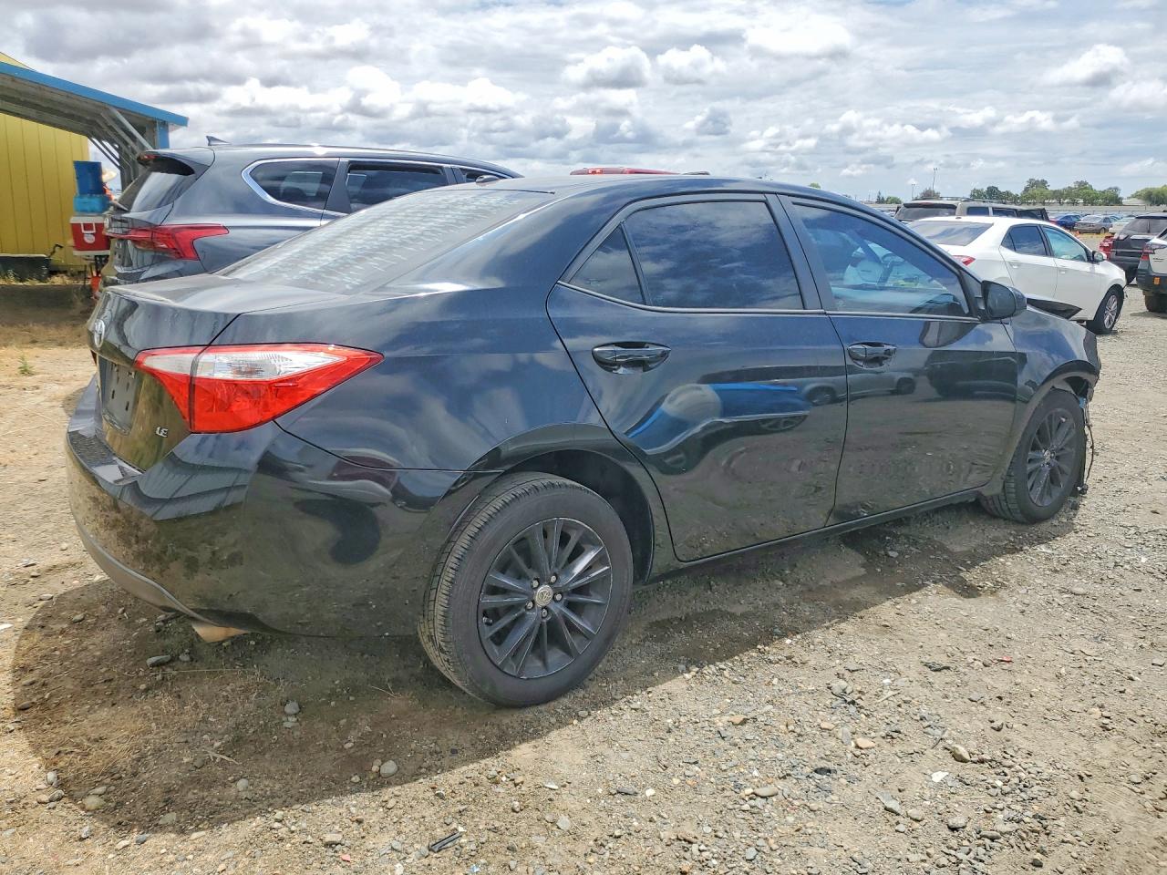2014 Toyota Corolla Le Plus Black vin: 5YFBURHE2EP172884