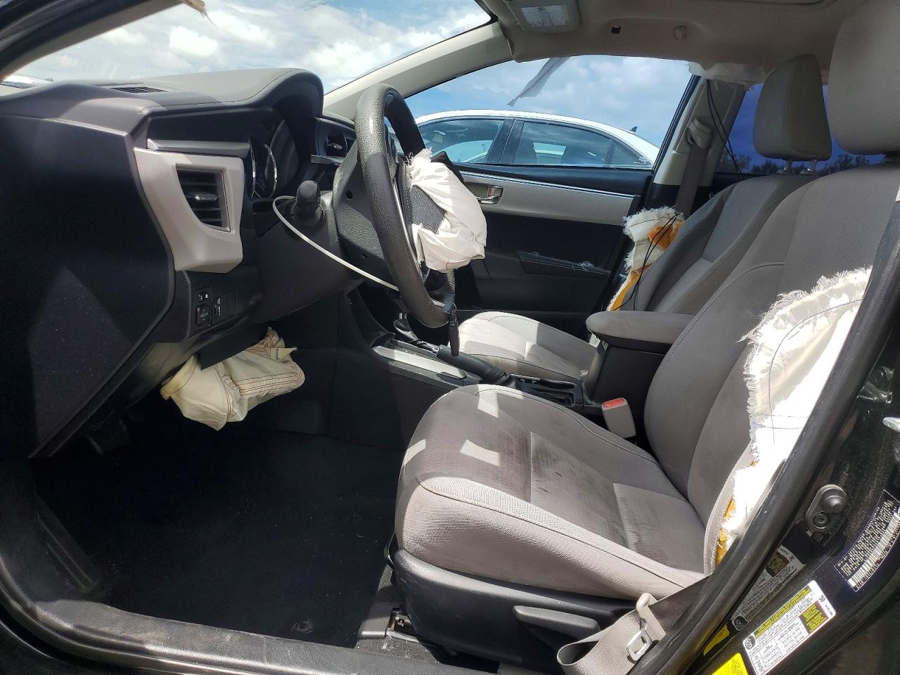 2014 Toyota Corolla Le Plus Black vin: 5YFBURHE2EP172884