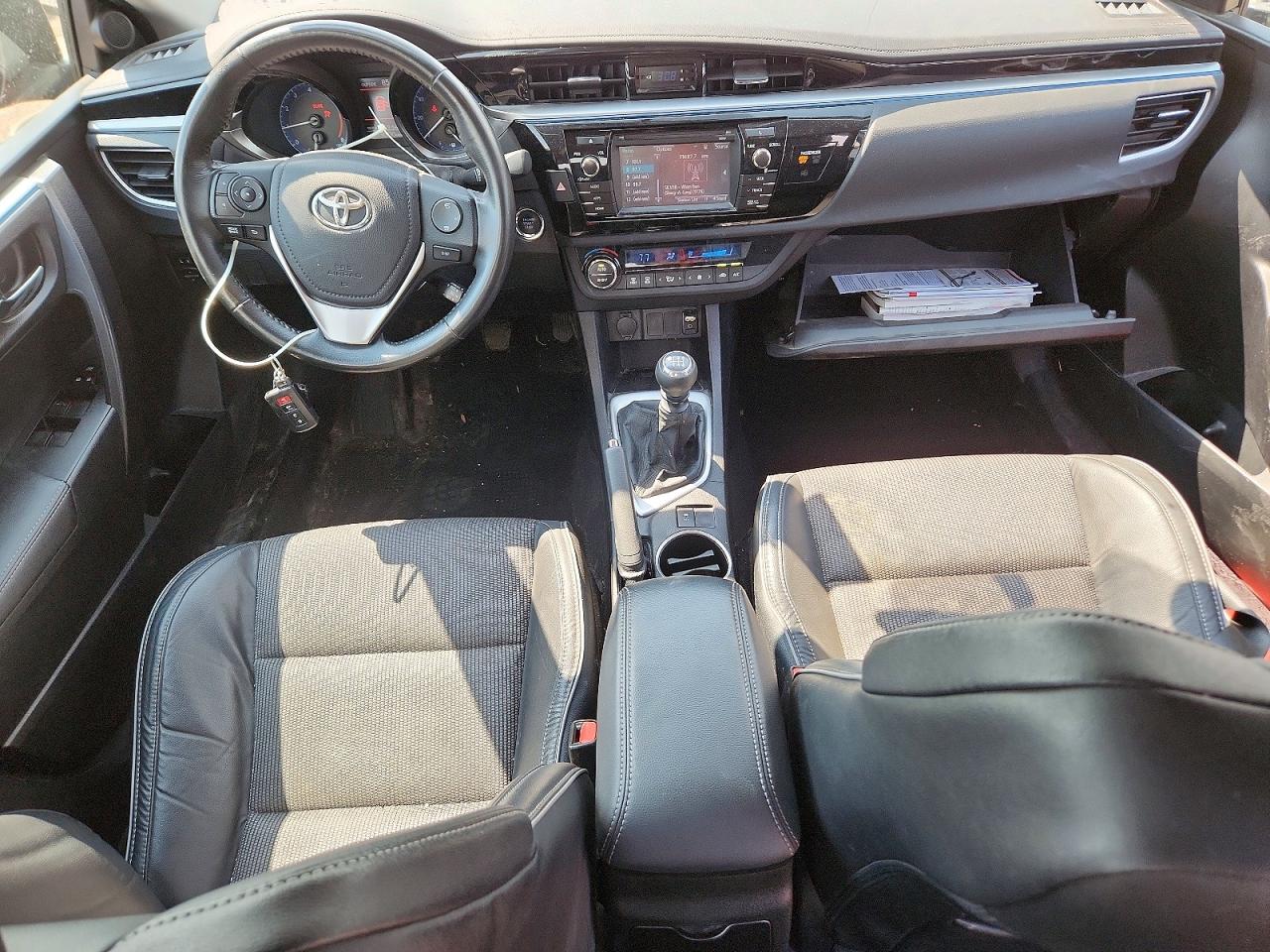 2015 Toyota Corolla S Plus Red vin: 5YFBURHE2FP188567