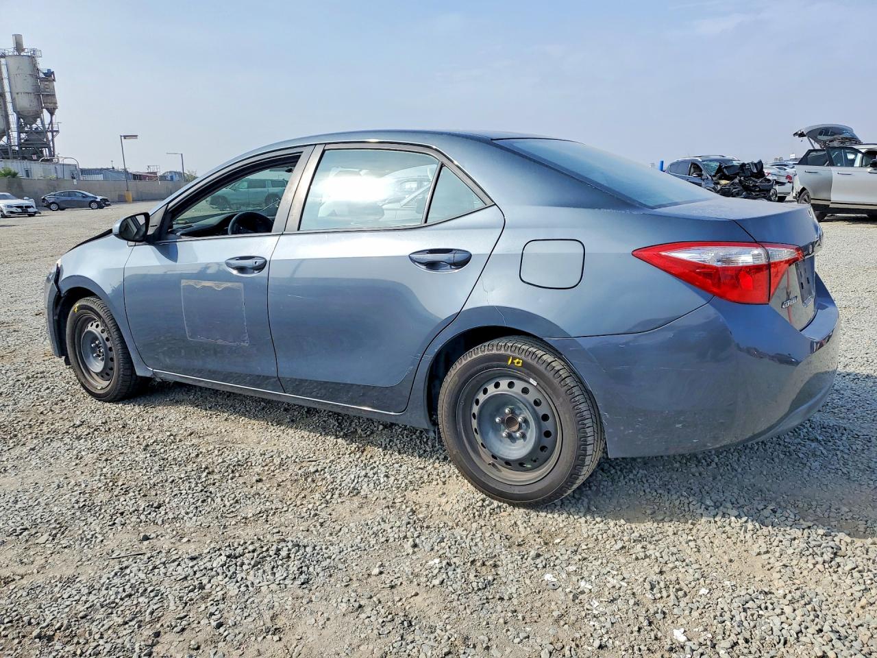 2015 Toyota Corolla Le Gray vin: 5YFBURHE2FP194854