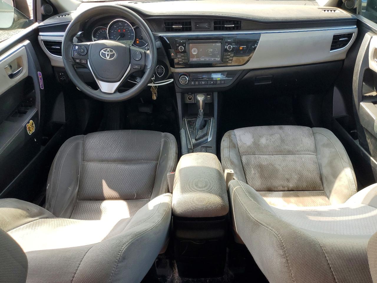 2015 Toyota Corolla Le Gray vin: 5YFBURHE2FP194854
