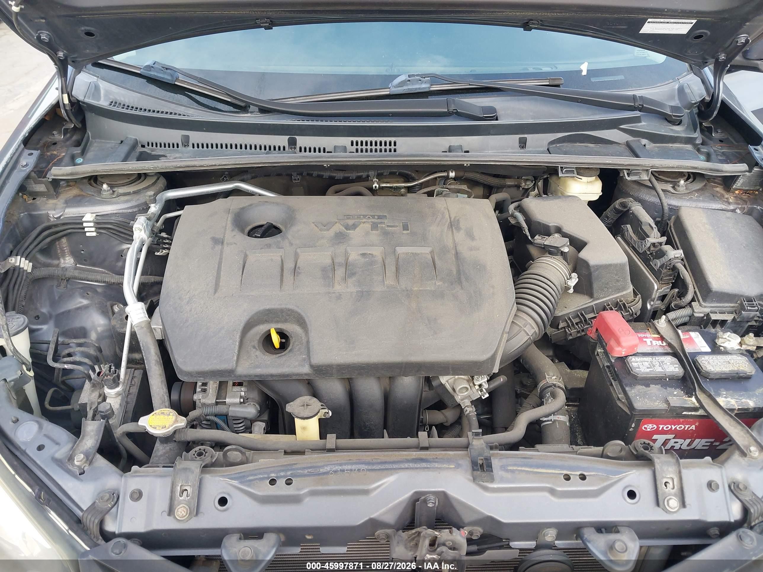 2015 Toyota Corolla Le Plus Gray vin: 5YFBURHE2FP207117