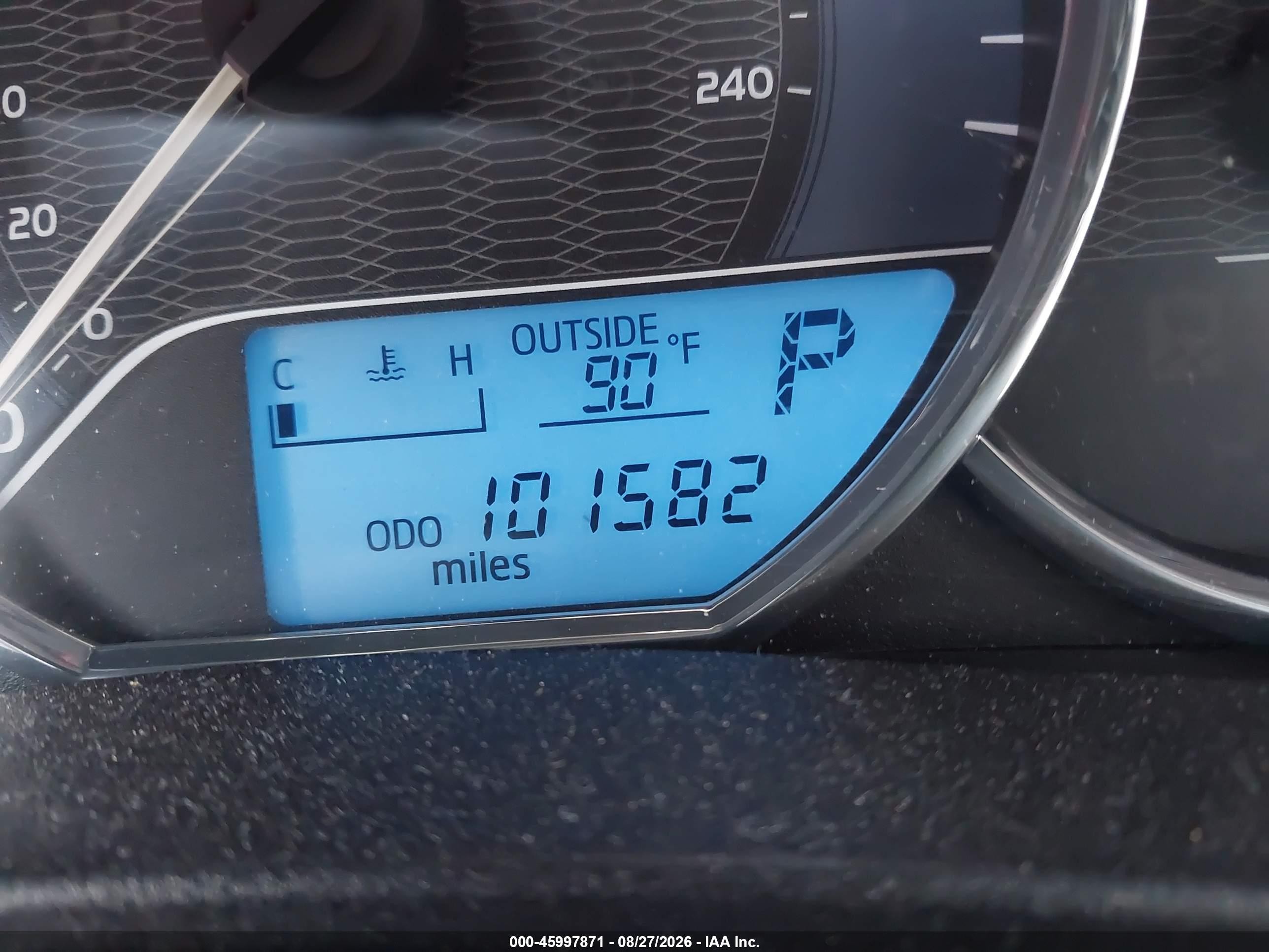2015 Toyota Corolla Le Plus Gray vin: 5YFBURHE2FP207117
