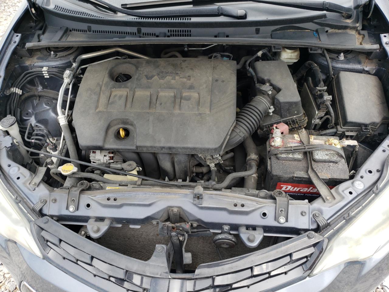 2015 Toyota Corolla L Gray vin: 5YFBURHE2FP254776