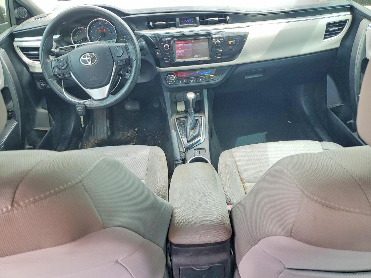 2015 Toyota Corolla Le Charcoal vin: 5YFBURHE2FP298583