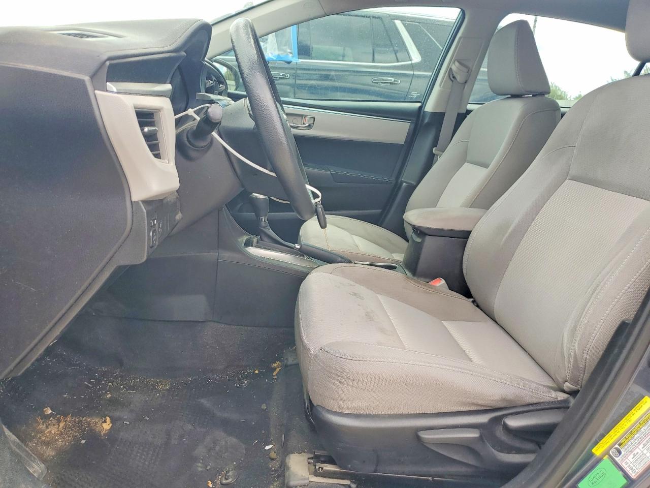 2015 Toyota Corolla Le Charcoal vin: 5YFBURHE2FP298583