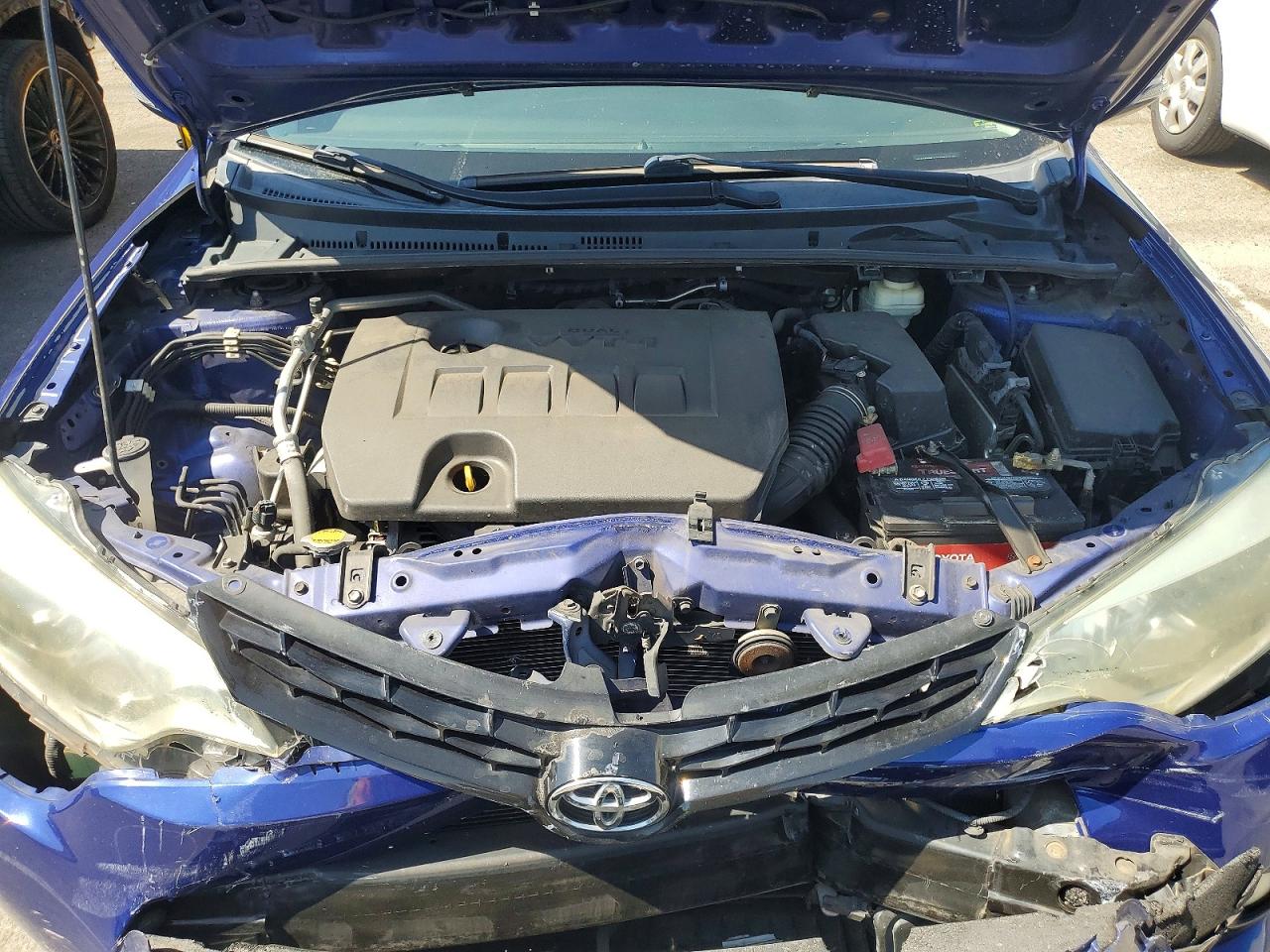 2015 Toyota Corolla S Plus Синий vin: 5YFBURHE2FP304608
