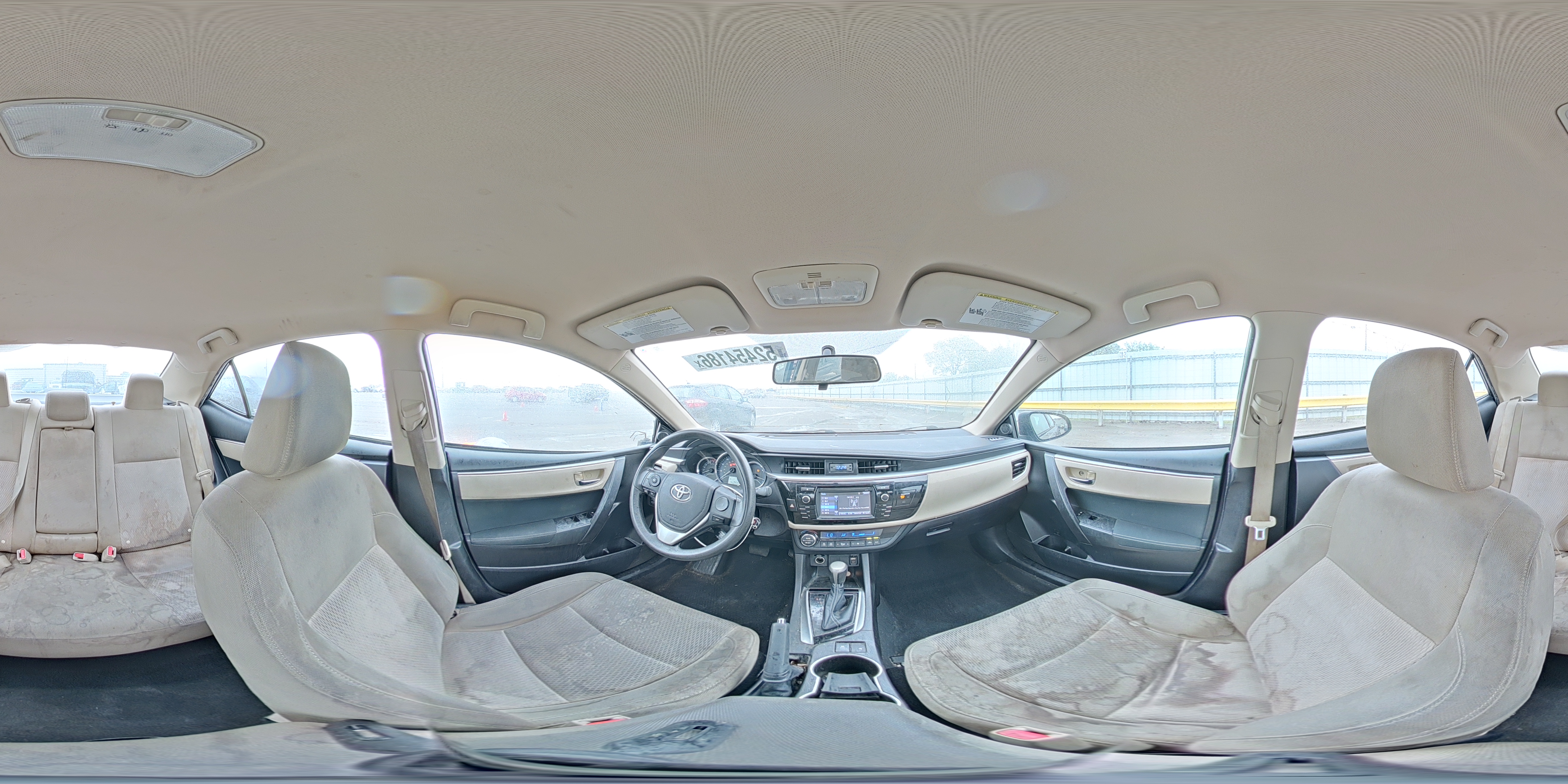 2015 Toyota Corolla Le Black vin: 5YFBURHE2FP309887