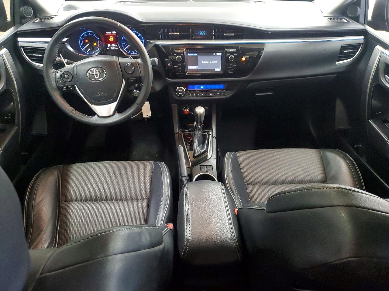 2015 Toyota Corolla S Plus Black vin: 5YFBURHE2FP332652