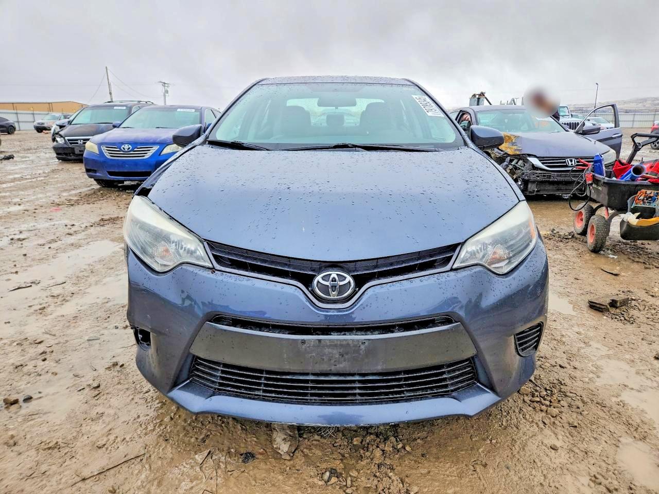 2015 Toyota Corolla Le Charcoal vin: 5YFBURHE2FP332876