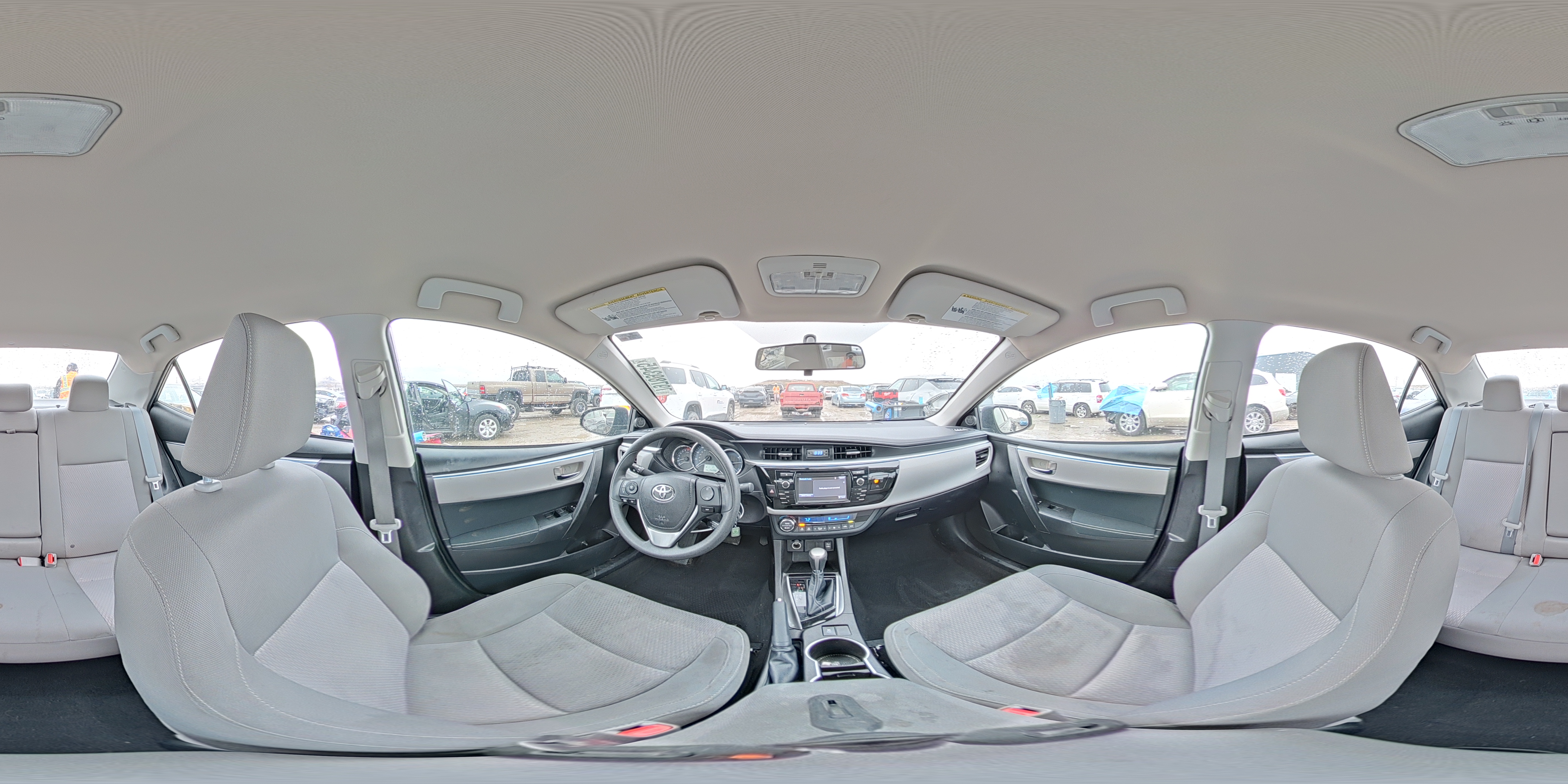 2015 Toyota Corolla Le Charcoal vin: 5YFBURHE2FP332876