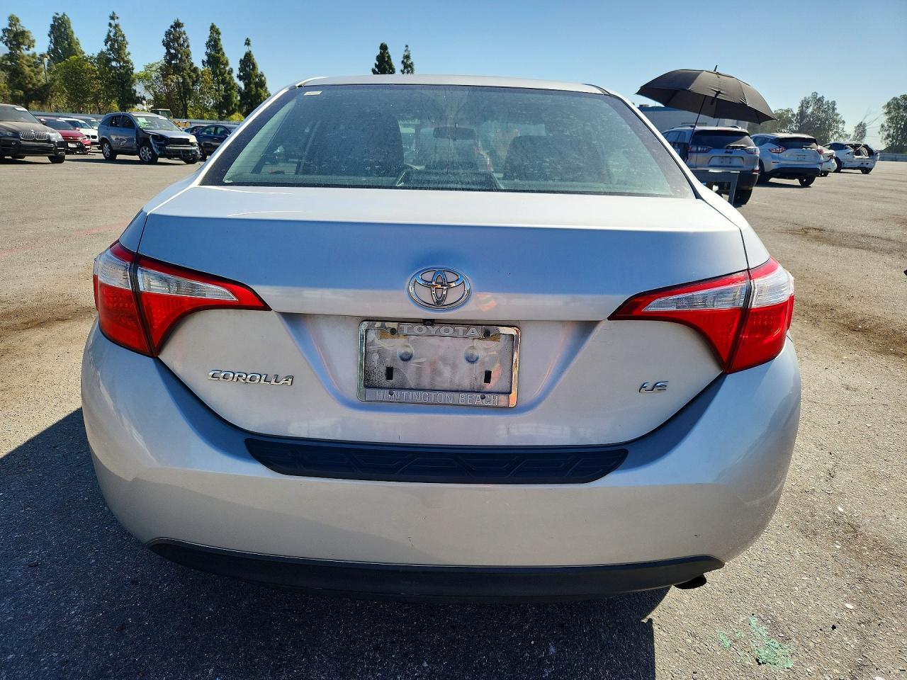 2015 Toyota Corolla Le Plus Серый vin: 5YFBURHE2FP340945