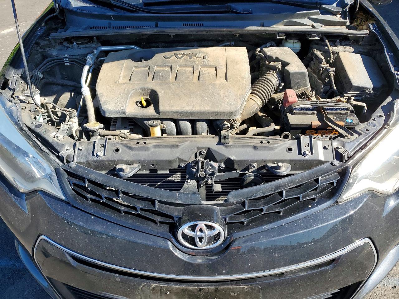 2016 Toyota Corolla S Plus Black vin: 5YFBURHE2GP404581