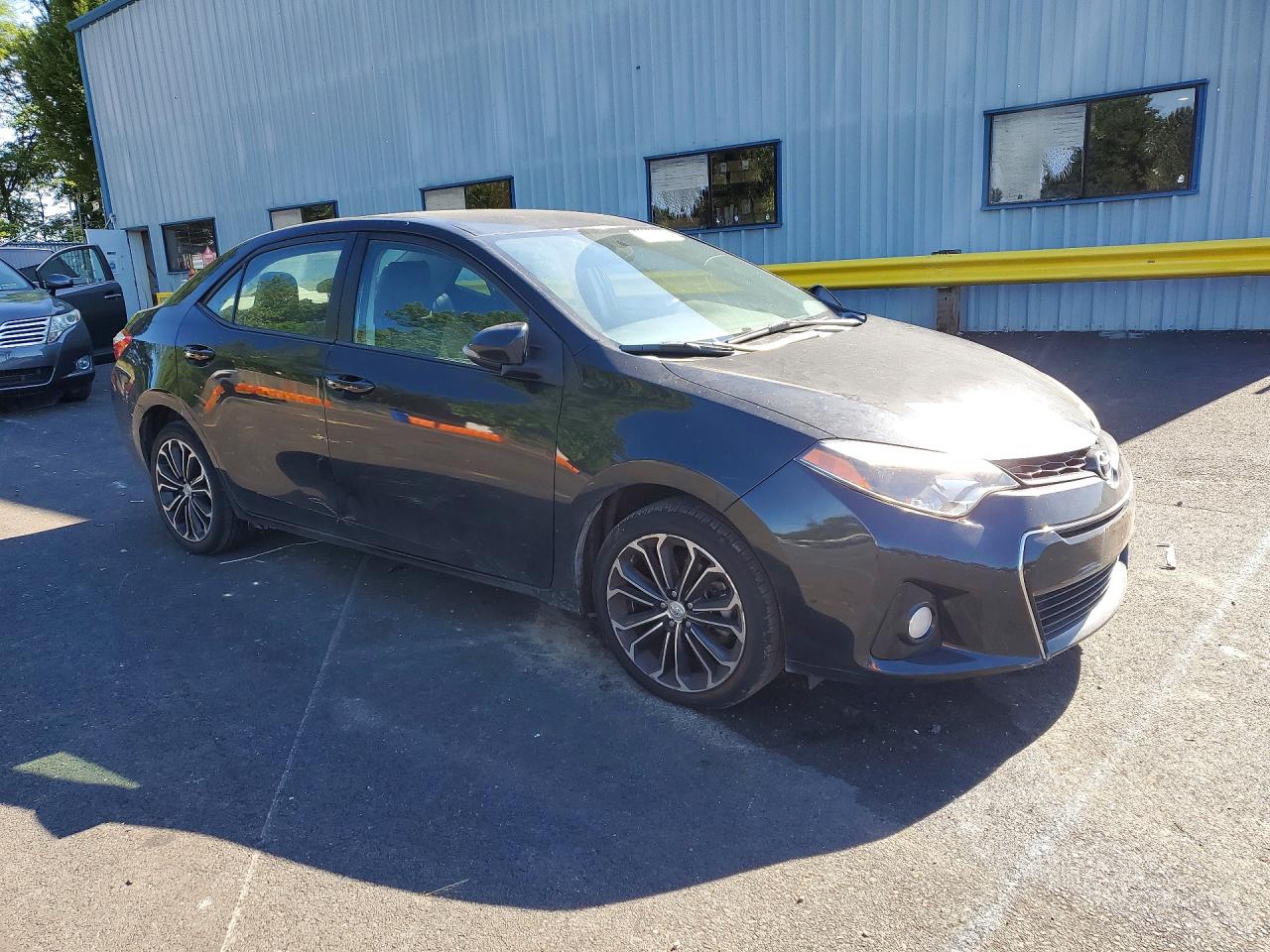2016 Toyota Corolla S Plus Black vin: 5YFBURHE2GP404581