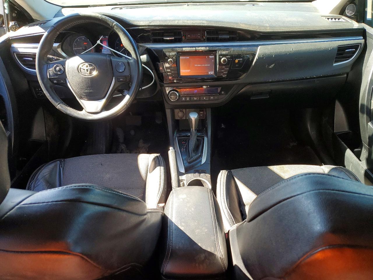 2016 Toyota Corolla S Plus Black vin: 5YFBURHE2GP404581