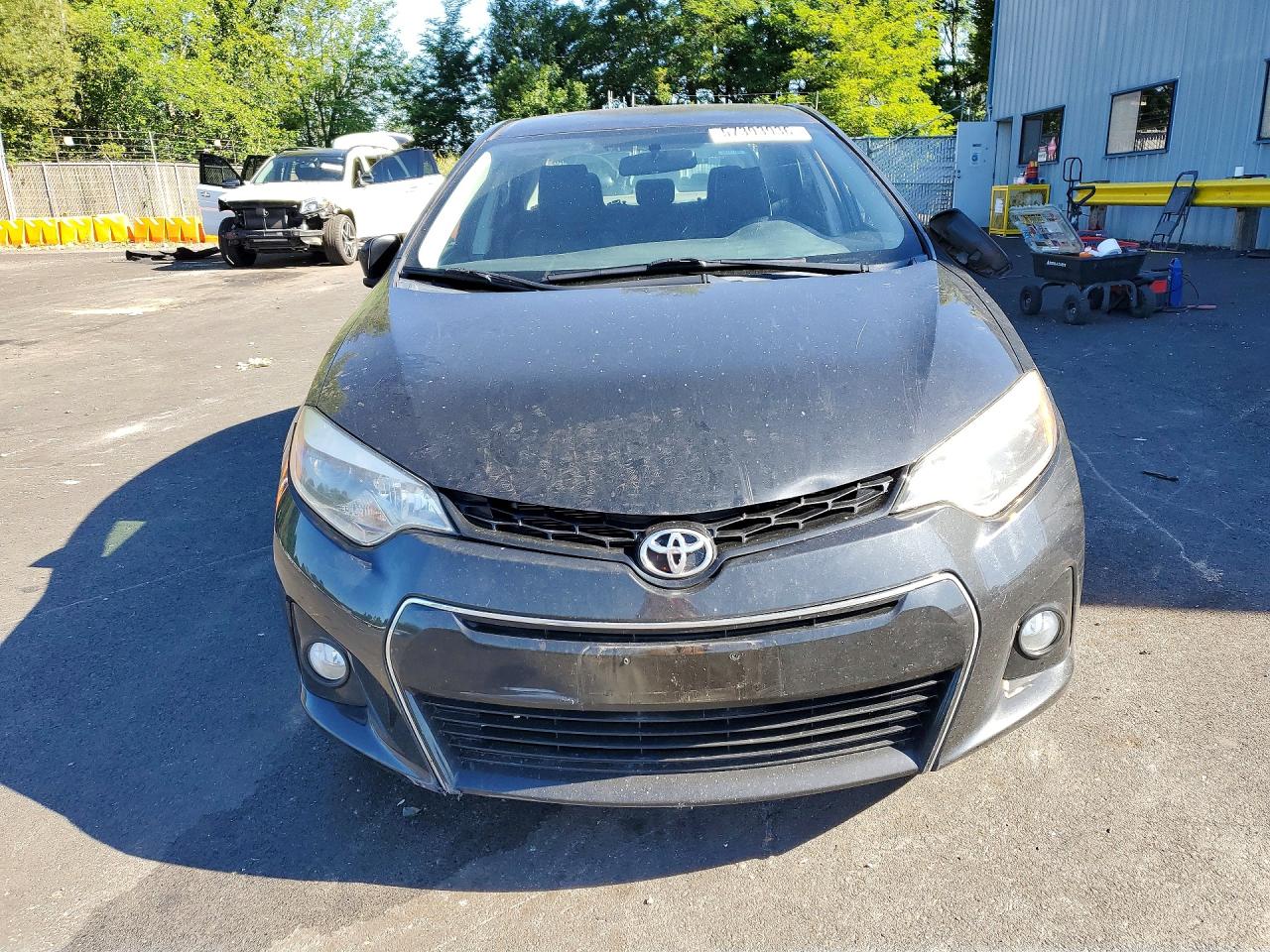 2016 Toyota Corolla S Plus Black vin: 5YFBURHE2GP404581