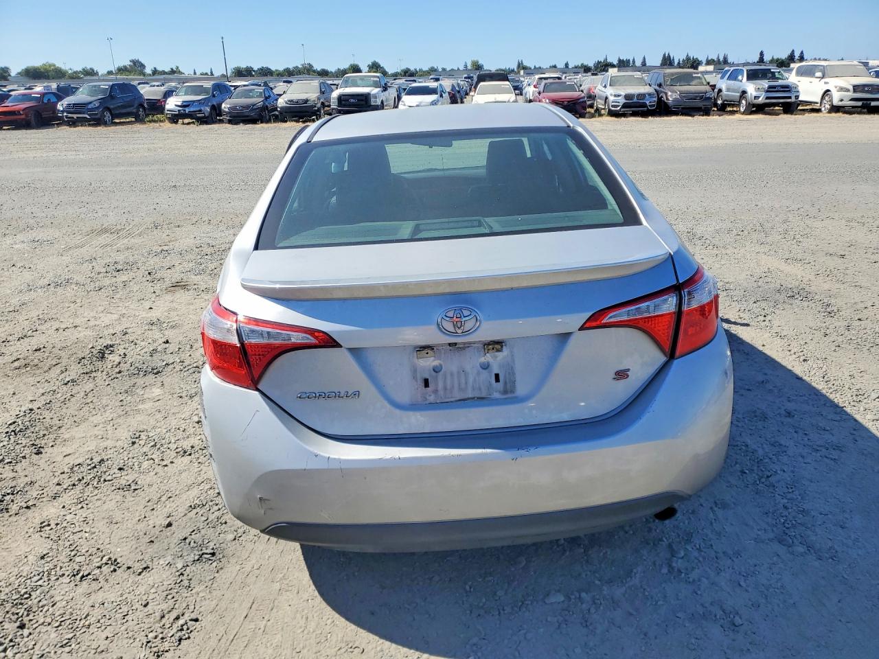 2016 Toyota Corolla S Plus Silver vin: 5YFBURHE2GP533016