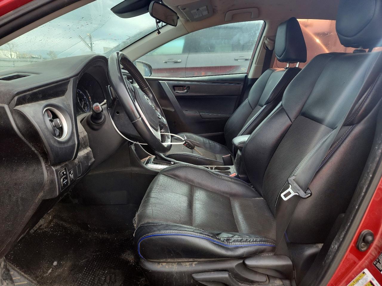 2017 Toyota Corolla Se Red vin: 5YFBURHE2HP725327