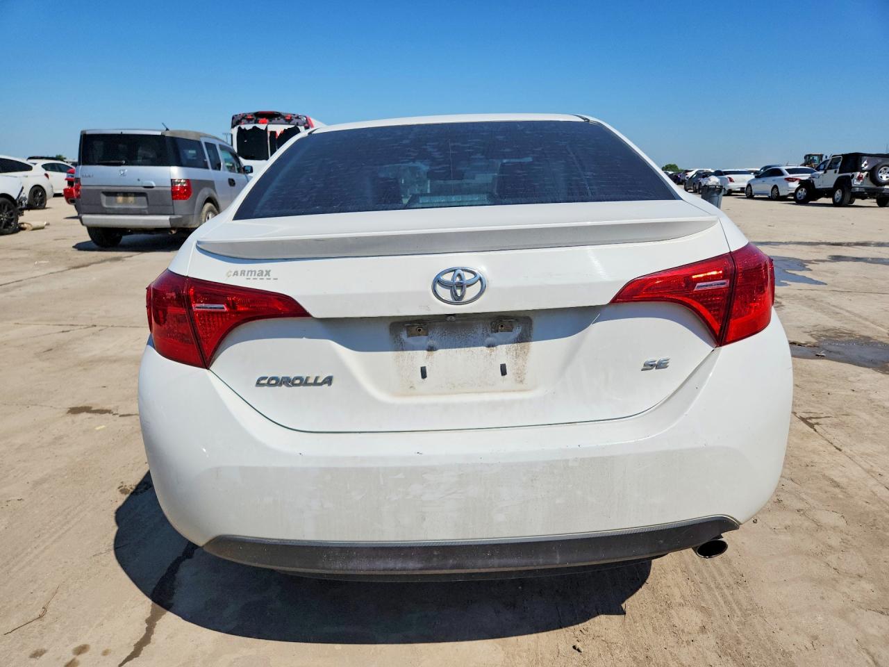 2019 Toyota Corolla Se White vin: 5YFBURHE2KP906631
