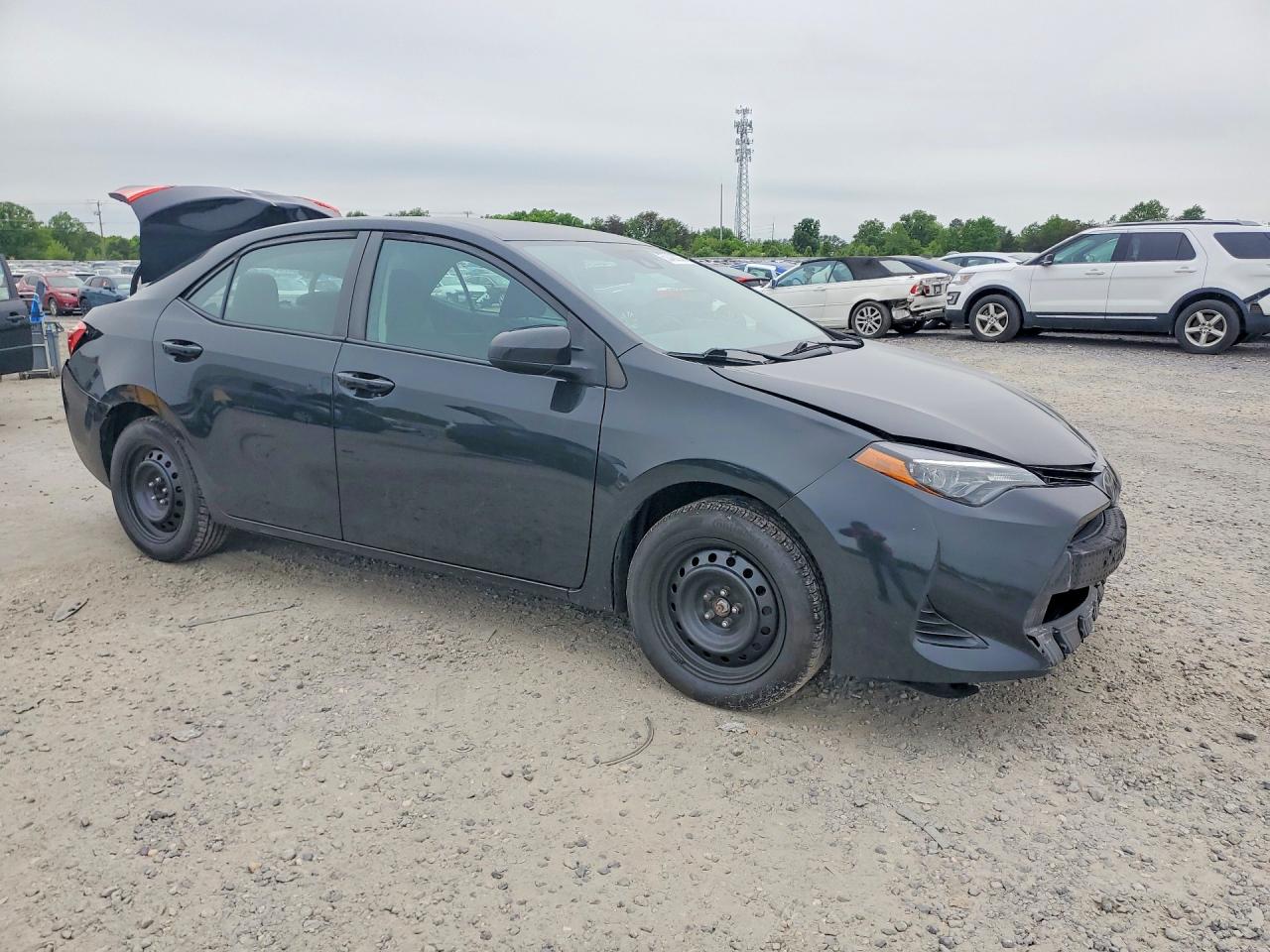 2019 Toyota Corolla Le Black vin: 5YFBURHE2KP920254