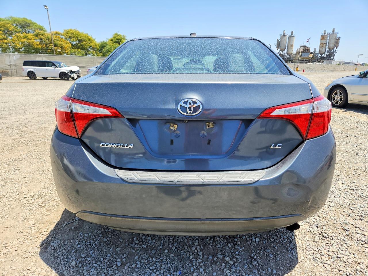 2014 Toyota Corolla Le Premium Blue vin: 5YFBURHE3EP007278