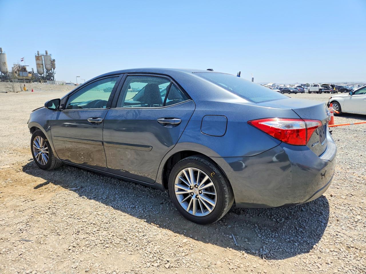 2014 Toyota Corolla Le Premium Blue vin: 5YFBURHE3EP007278