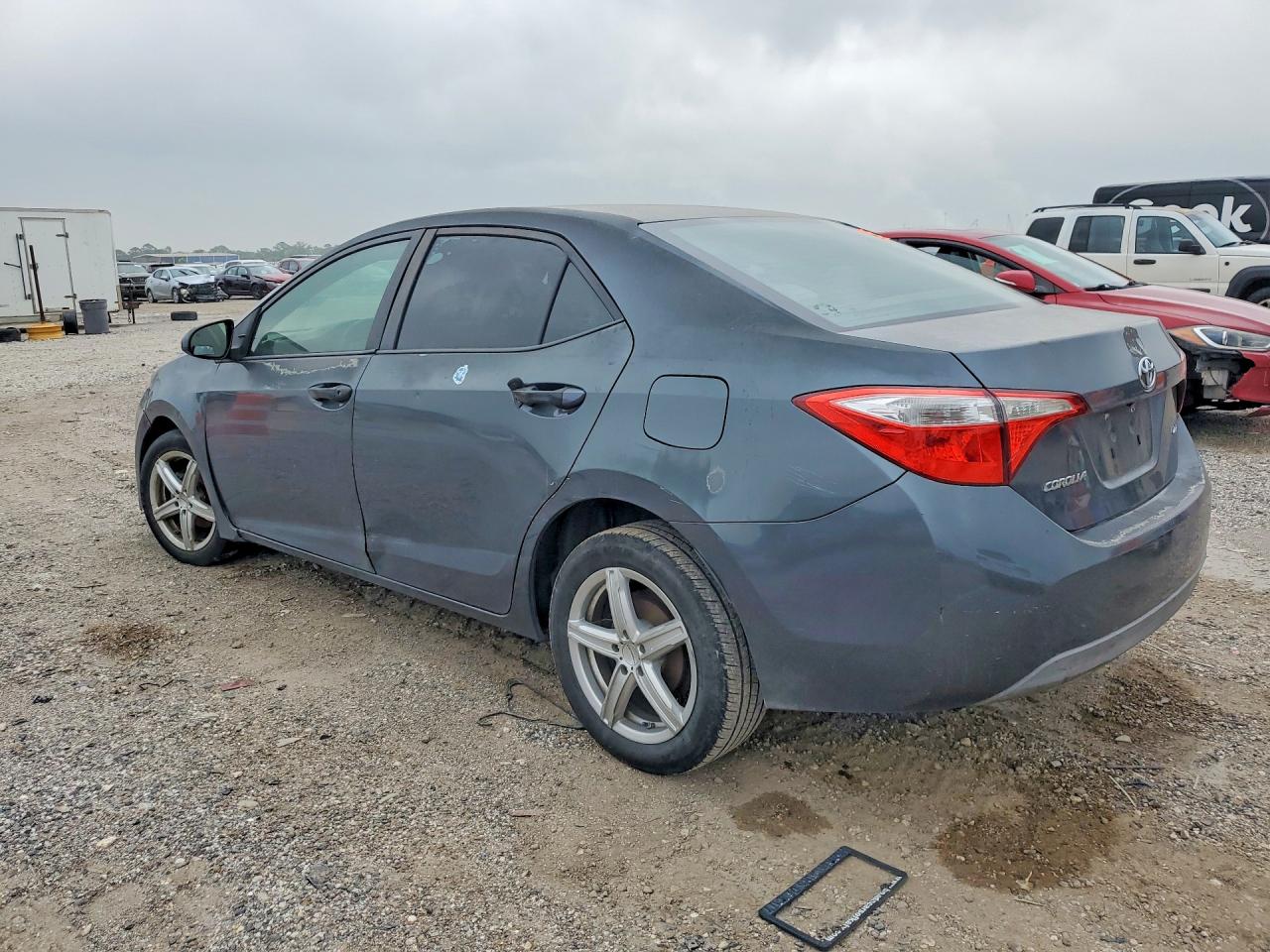 2014 Toyota Corolla Le Blue vin: 5YFBURHE3EP011394