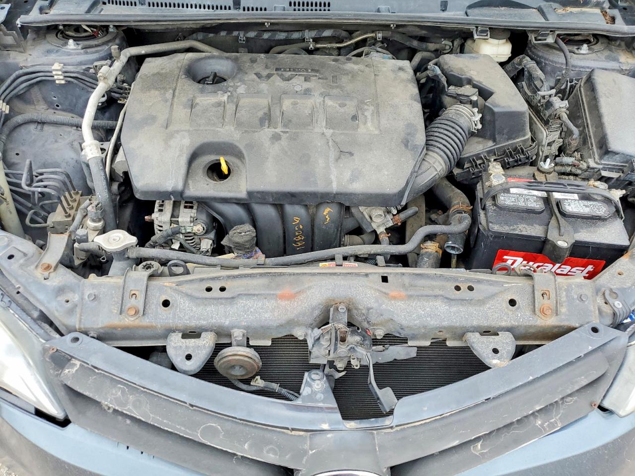2014 Toyota Corolla Le Blue vin: 5YFBURHE3EP011394