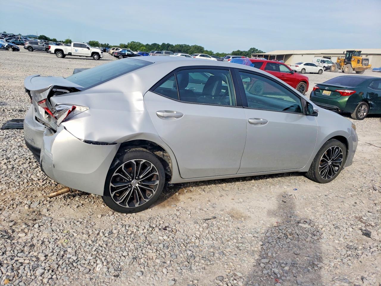 2014 Toyota Corolla S Plus Серебряный vin: 5YFBURHE3EP021553