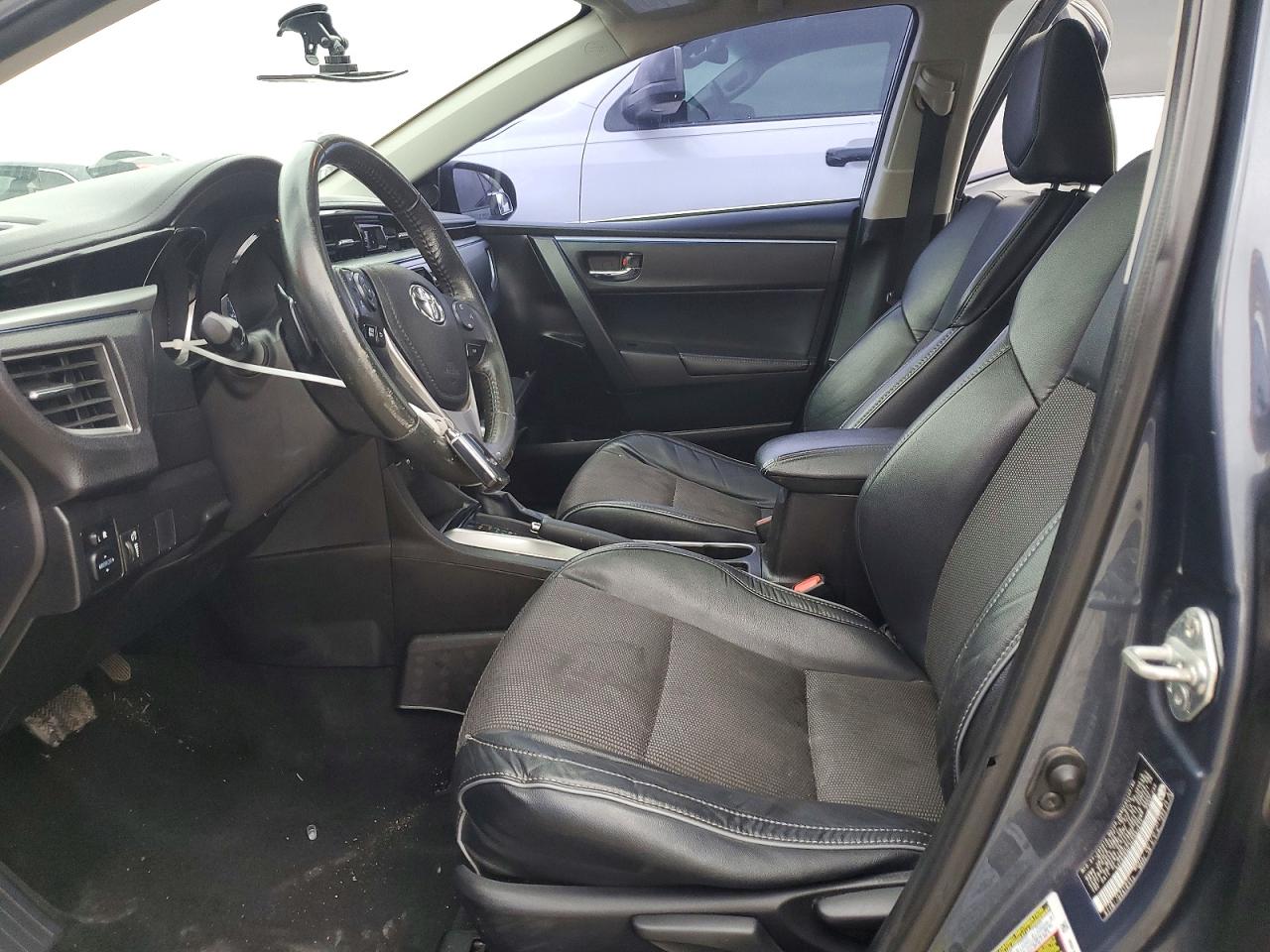 2014 Toyota Corolla Blue vin: 5YFBURHE3EP082613