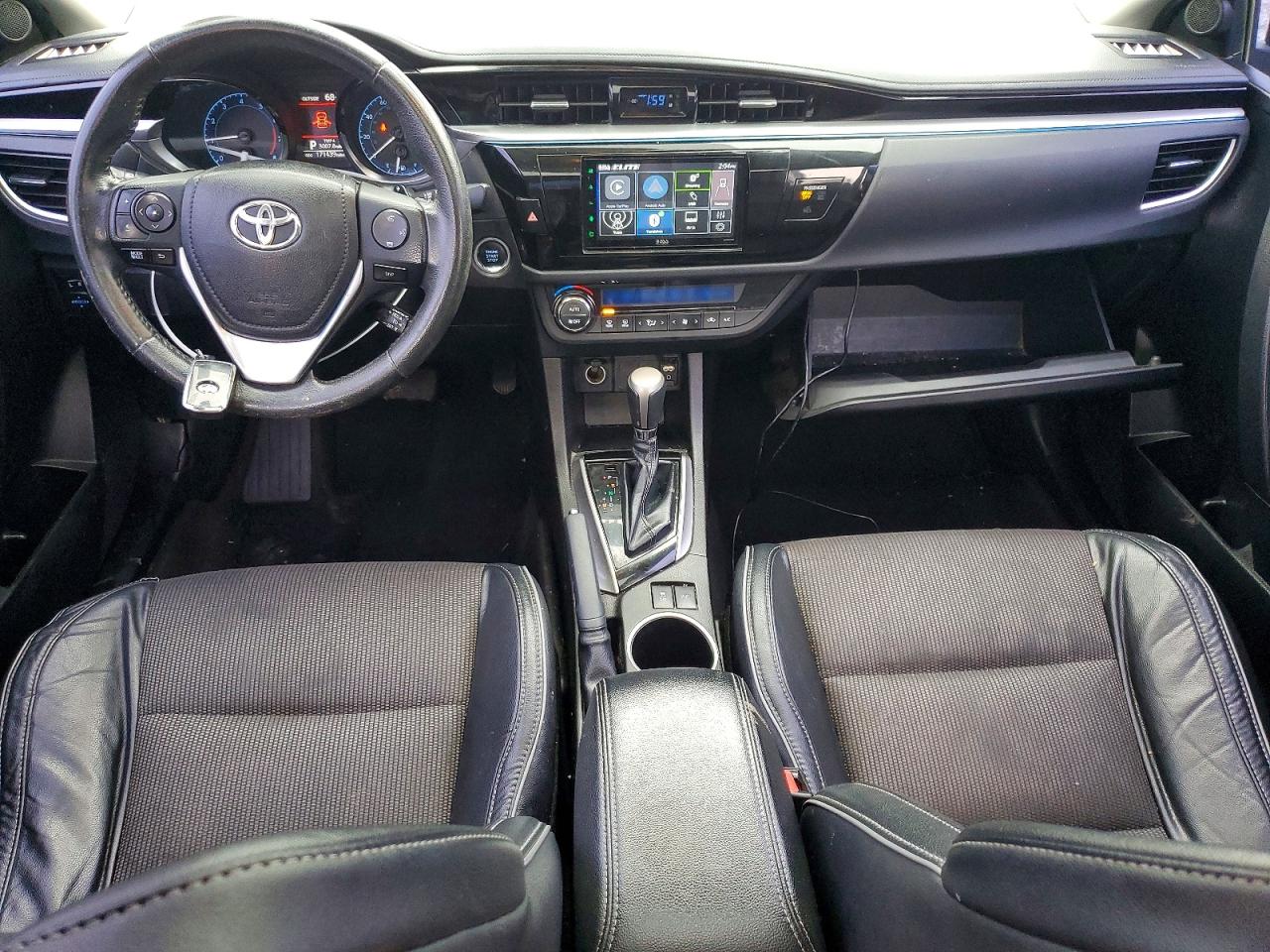 2014 Toyota Corolla Blue vin: 5YFBURHE3EP082613