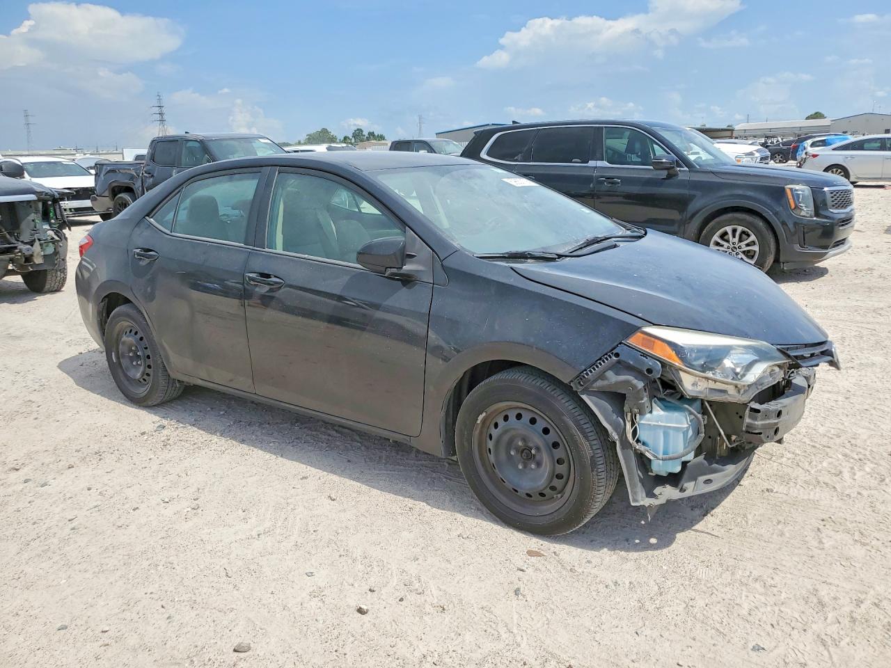 2014 Toyota Corolla Le Black vin: 5YFBURHE3EP097273
