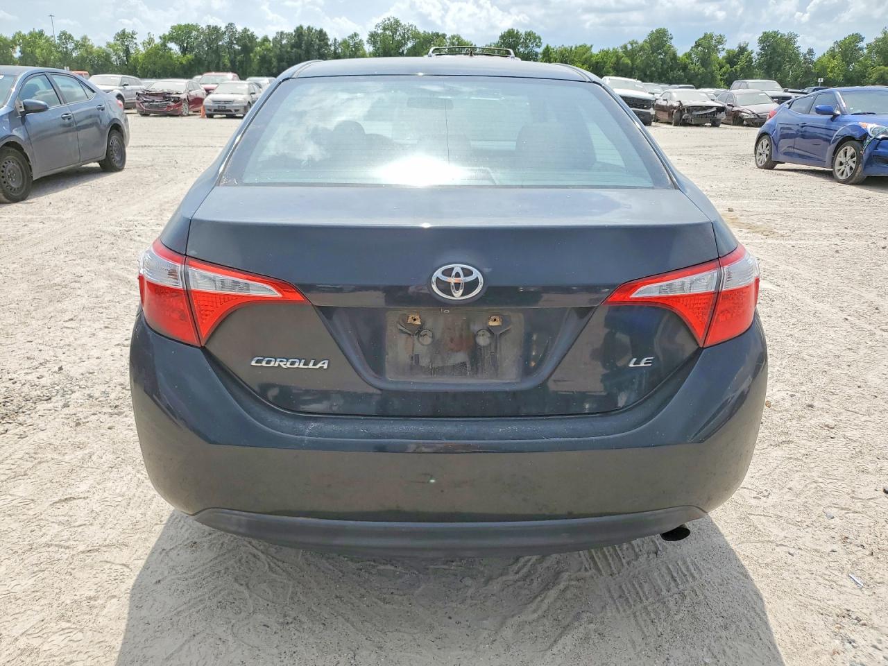 2014 Toyota Corolla Le Black vin: 5YFBURHE3EP097273
