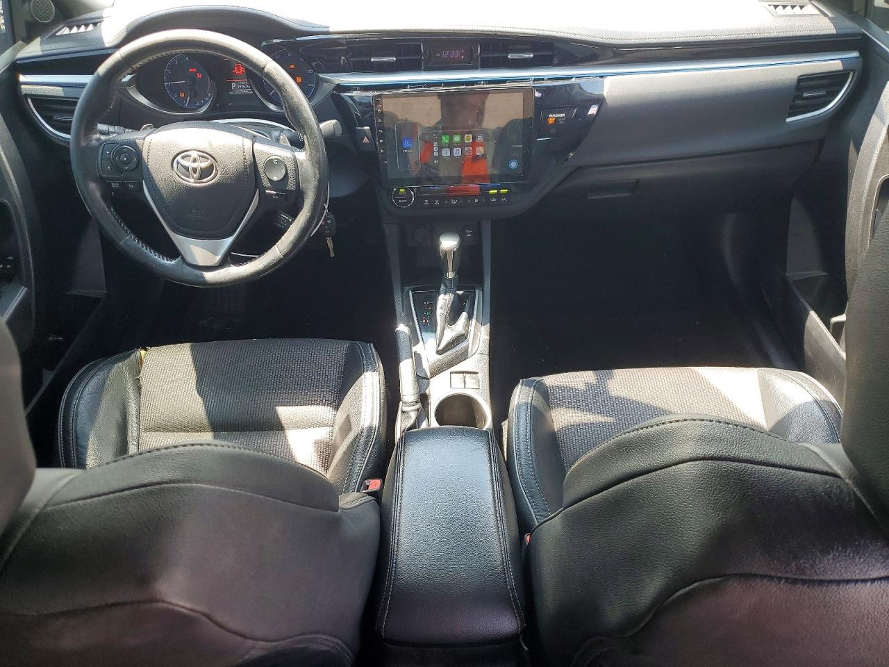 2014 Toyota Corolla S Plus White vin: 5YFBURHE3EP103654