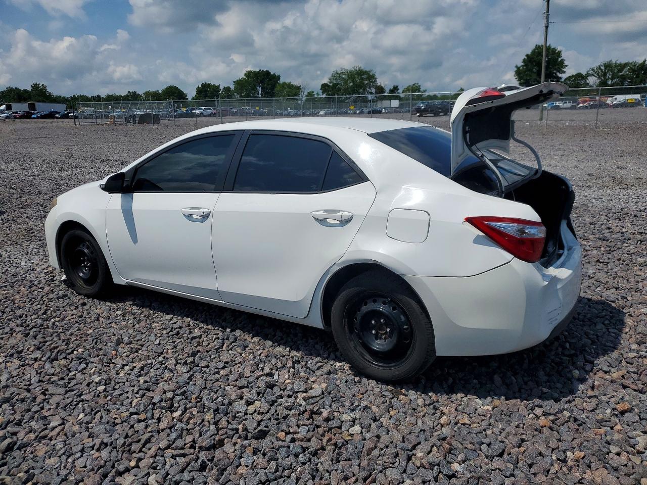 2014 Toyota Corolla S Plus White vin: 5YFBURHE3EP103654