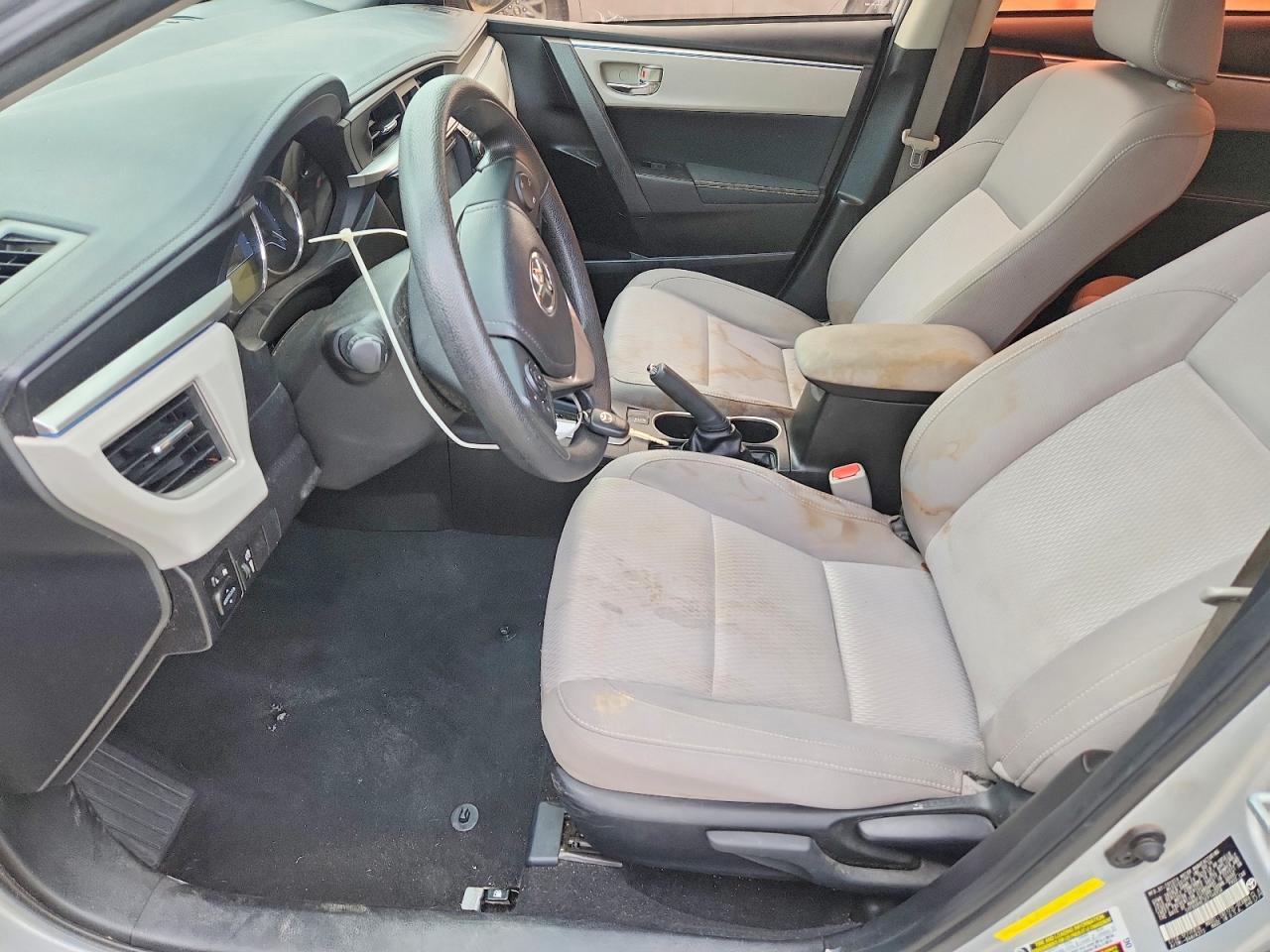 2014 Toyota Corolla Le Silver vin: 5YFBURHE3EP146956