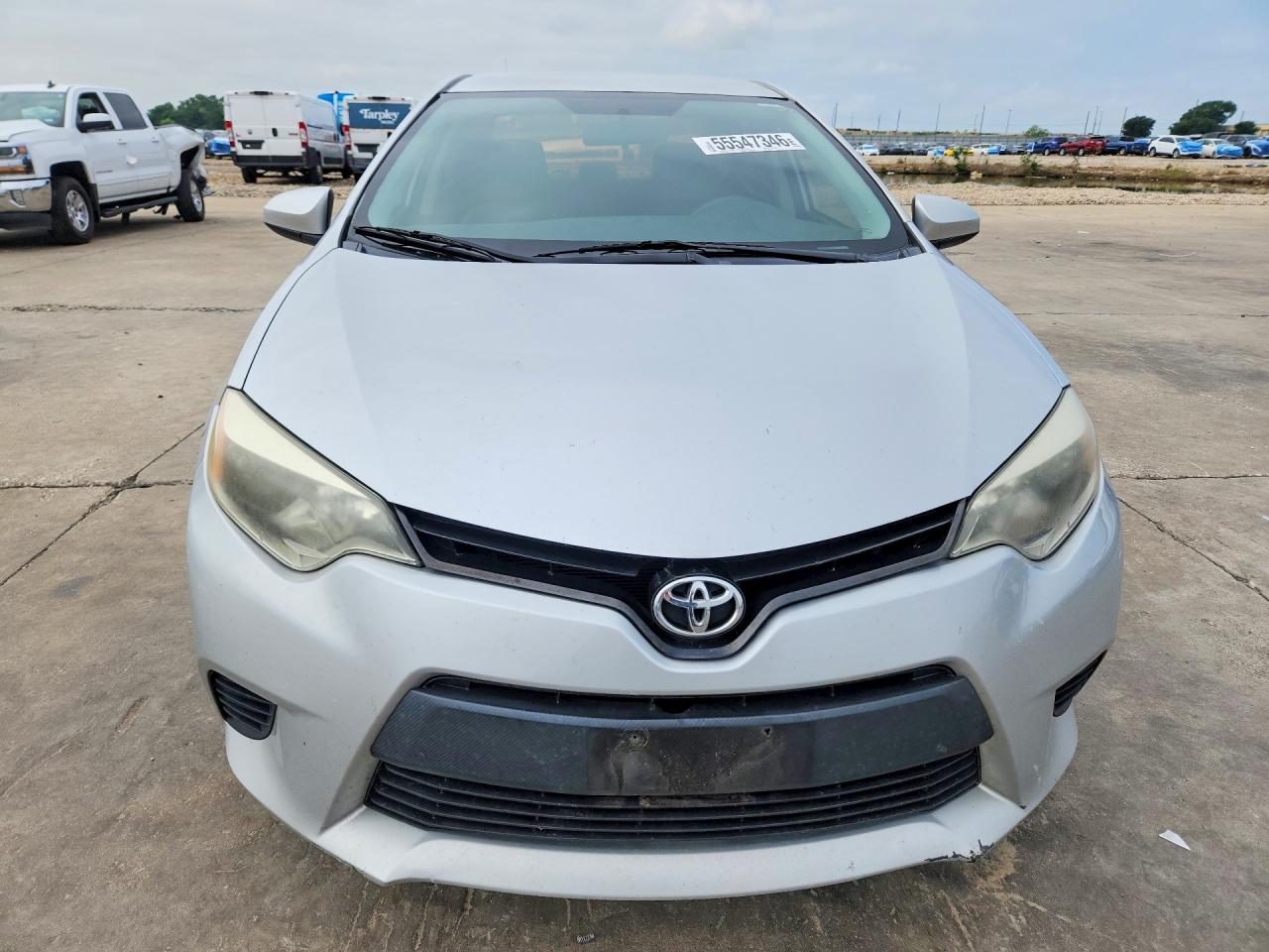 2014 Toyota Corolla Le Silver vin: 5YFBURHE3EP146956