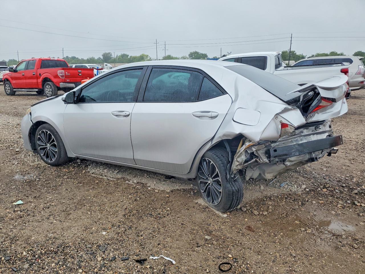 2014 Toyota Corolla S Plus Серебряный vin: 5YFBURHE3EP176376