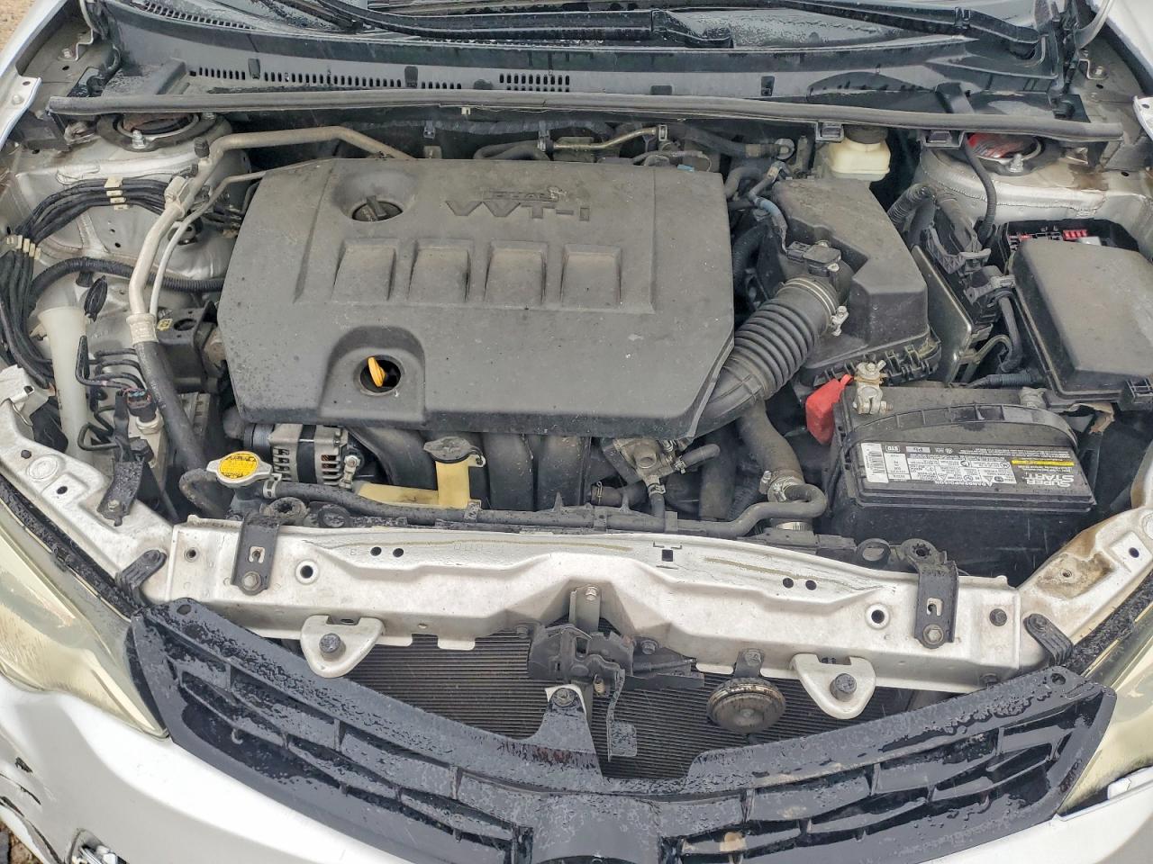2014 Toyota Corolla S Plus Серебряный vin: 5YFBURHE3EP176376
