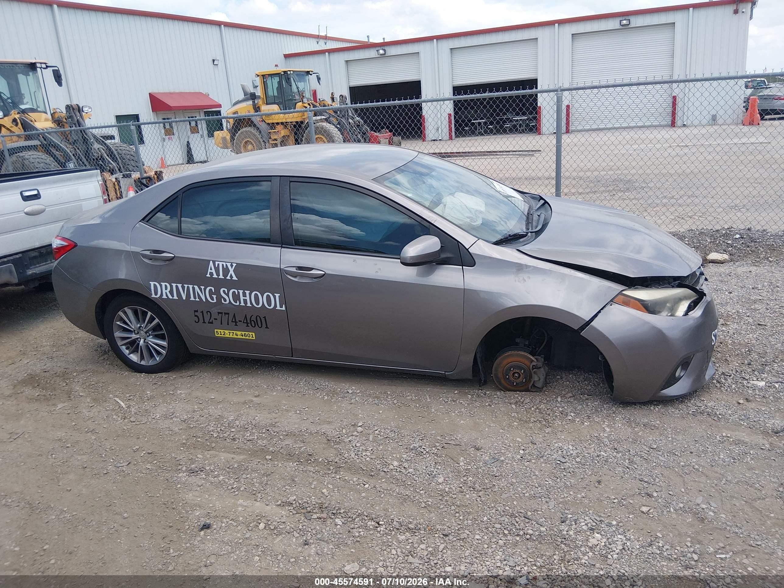2015 Toyota Corolla Le Plus Brown vin: 5YFBURHE3FP208809