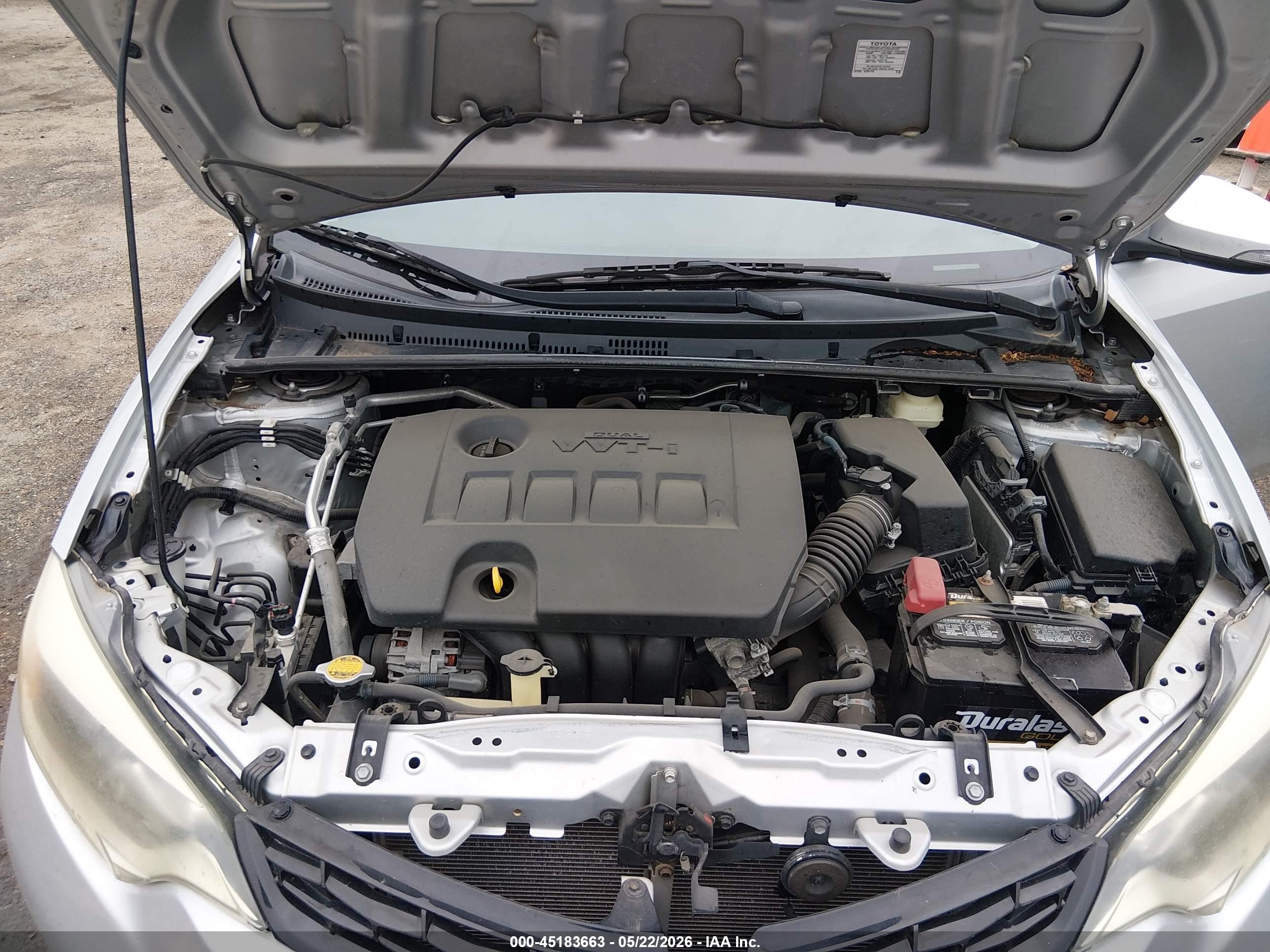 2015 Toyota Corolla S Plus Серебряный vin: 5YFBURHE3FP231393