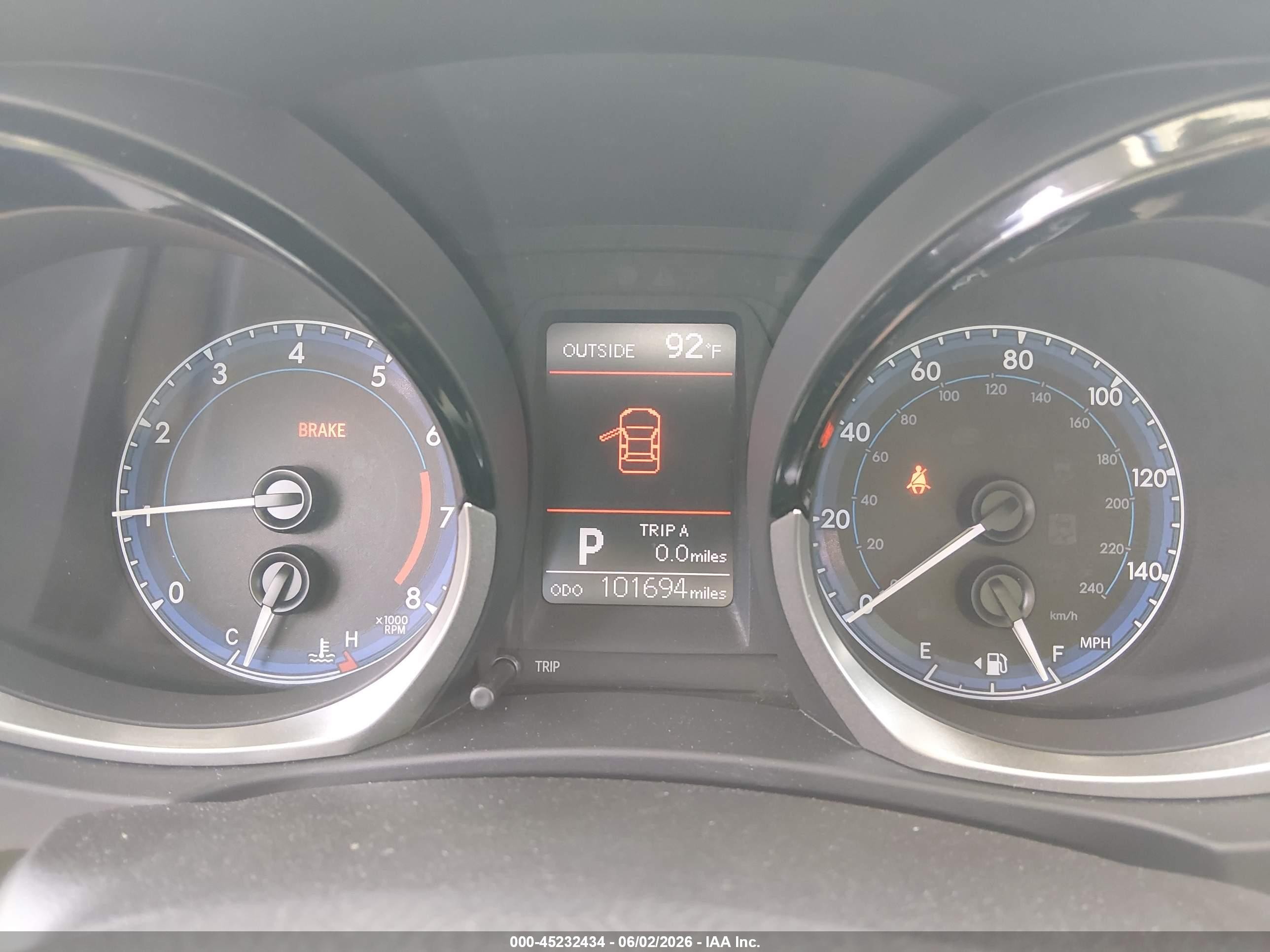2015 Toyota Corolla S Plus Gray vin: 5YFBURHE3FP254883